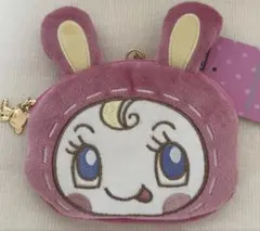 メゾピアノ　ベリエちゃん　チャーム付き　ポーチ　フラットポーチ