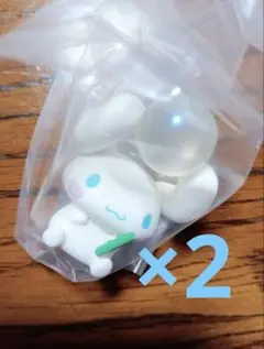 サンリオキャラクターズ／きらっととんでいけしゃぼん玉／シナモロール 2点