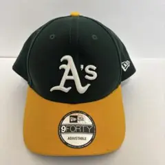 NEWERA キャップ9FORTY A's オークランドアスレチックス