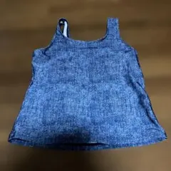 水着　上のみ　140cm デニム
