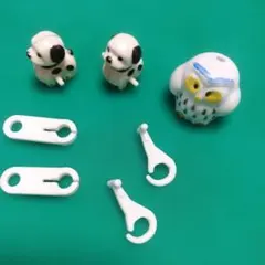 プラレール用ホワイトフック　フクロウのお香立て
