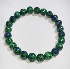 クリソコラ 天然石 パワーストーン ブレスレット グリーン 未使用品