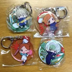 呪術廻戦 アクリルキーホルダー 缶バッジ セット