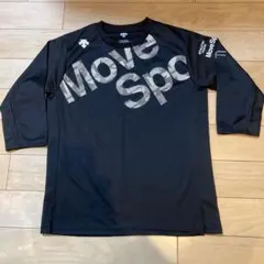 DESCENTE Move Sport ブラック Tシャツ M 長袖シャツ