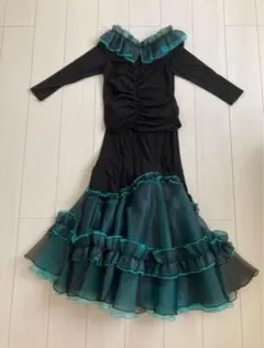 お値下げ致しました。 社交ダンスドレス　パーティードレス