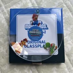 スーパーマリオブラザーズ ワンダー オリジナルガラスプレート