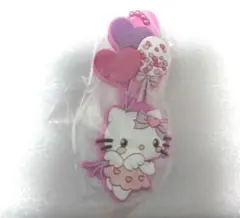 メゾピアノ　ハローキティ カプセルラバーマスコット　キティちゃん