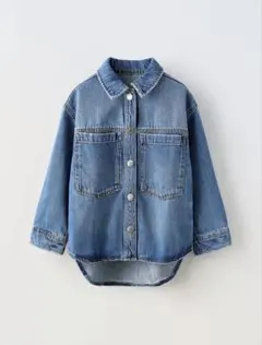 zara kidsザラキッズ　デニムジャケット 長袖 ボタン前開き　152cm