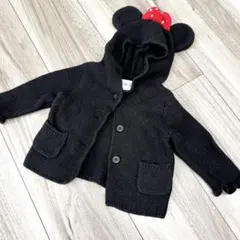 baby GAP / Disney baby ブラックカーディガン 3-6ヶ月