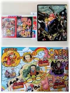 ONE PIECE 本編Blu-ray特典付DVD・シールすごろくマップ付