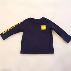 THE NORTH FACE ネイビー 長袖Tシャツ 80