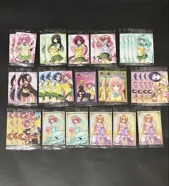 To LOVEる「アクションポイント（ララ＆金色の闇＆モモ）」3枚セット