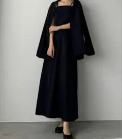 Louere ルエレ ジャガードキャミワンピース