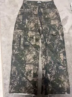 迷彩 カーゴパンツ