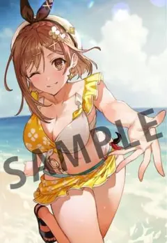 ライザのアトリエ 描き下ろし　キャラファイングラフ A4 新品　未開封 限定販売】TVアニメ「ライザのアトリエ」 描き下ろしキャラ