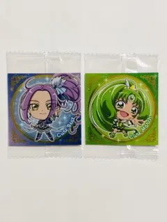 プリキュア オールスターズ シールウエハース3　R　キュアビート　キュアマーチ
