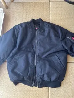 ALPHA INDUSTRIES ブラック MA-1 フライトジャケット
