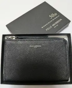 数回の利用　ペッレモルビダ　ネイビー　薄型　財布　カードケース　スーツ用　紺 数回の利用 ペッレモルビダ ネイビー 薄型 財布 カードケース スーツ用