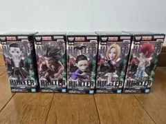 【新品未開封】HUNTERHUNTER　ワールドコレクタブル 幻影旅団 全種