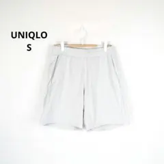 【UNIQLO】ウルトラストレッチアクティブショーツ　ハーフパンツ　S　グレー系