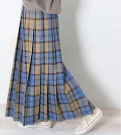 URBANRESEARCH SonnyLabelチェックプリーツイージースカート