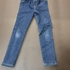 デニムストレートパンツ