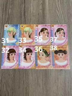 【1枚150円】ラブandベリー　ヘア&メイクアップカード②