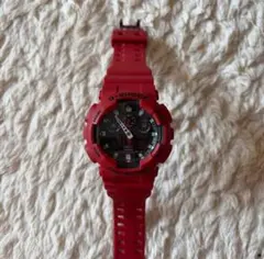 短期間出品早い者勝ち】G- SHOCK GA-100B-4AJF(レッド) - メルカリ