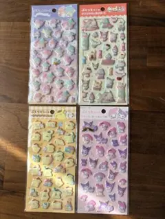 ぷくっとシール ★サンリオ★4種類セット売り