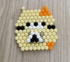 アクアビーズ　すみっコぐらし　ネコ　完成品　おにぎり