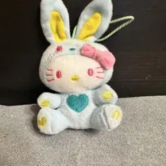 ハローキティ ぬいぐるみマクドナルドハッピーセット2011 カラフルバニー