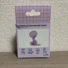 3COINS 真空吸着マグネットスタンド ピンク