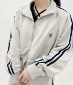 カットスエードトラックジャケット axesfemme