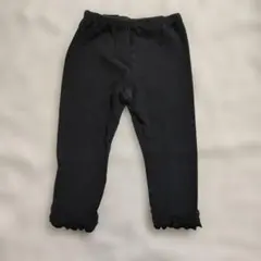 SLAPSLIP　ブラックフリル付き　スパッツ　110 ベベ