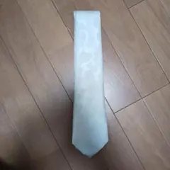 礼服用ネクタイ ホワイト 冠婚葬祭
