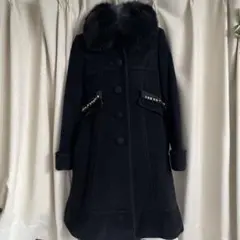 Apueeiser-Roche ファー付きコート