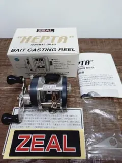 【本日限定値下げ】希少⭐︎ZEAL HEPTA ベイトキャスティングリール 2025年最新】zeal リールの人気アイテム - メルカリ