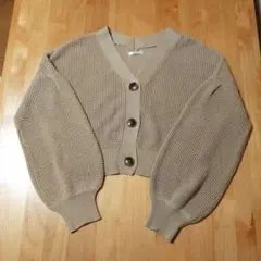 ニットカーデガン