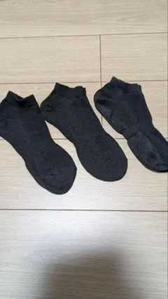 ワークマン　ショートソックス　3足セット　新同品