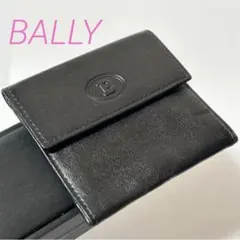 BALLY バリー コインケース ウォレット 財布 小銭入れ レザー ブラック