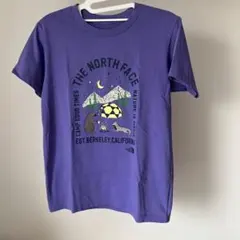 ノースフェイス THE NORTH FACE Tシャツ 150 蓄光 パープル