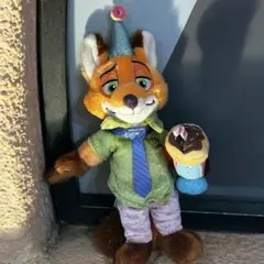 ディズニー　ニック・ワイルド ぬいぐるみキーホルダー・キーチェーン