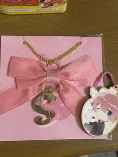 すとぷり さとみくん リボンチャーム いちご絵馬 キーホルダー