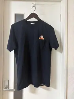 GU ポケット付きTシャツ ネイビー