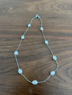 パール風ネックレス