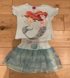 コストコ　リトルマーメイド アリエル 　100cm セットアップのサムネイル