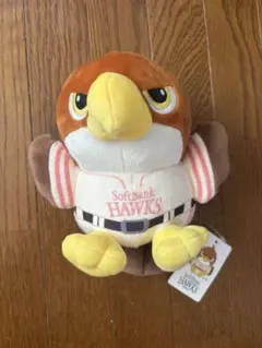 福岡ソフトバンクホークス タカ ぬいぐるみ くじ ピンクフルデー 3等