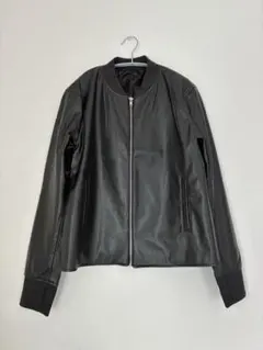 フェイクレザーウォームジャケット