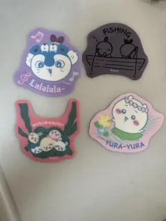 映画ちいかわダイカットステッカー　セイレーン　昆布締め　ヒトハ&フタバ　ちいかわ