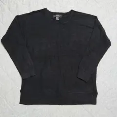FOREVER21 薄手ニット ブラック